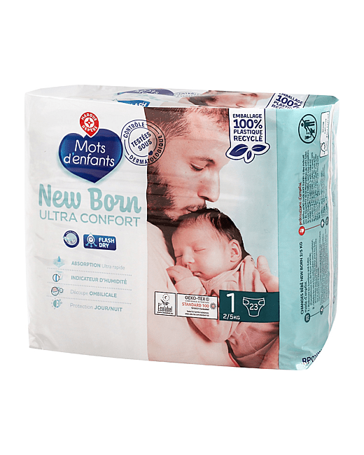 Couches New Born Ultra Confort