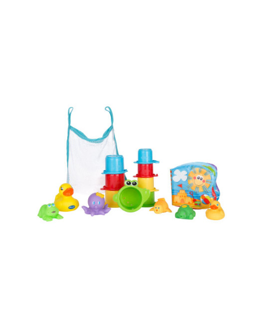Jouet de bain coffret cadeau, 15 pièces