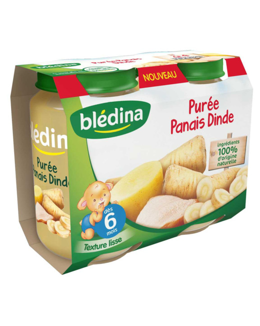 Pot Purée Panais Dinde 2x200g