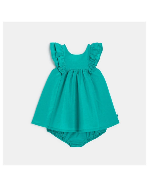 Robe de cérémonie irisée avec bloomer
