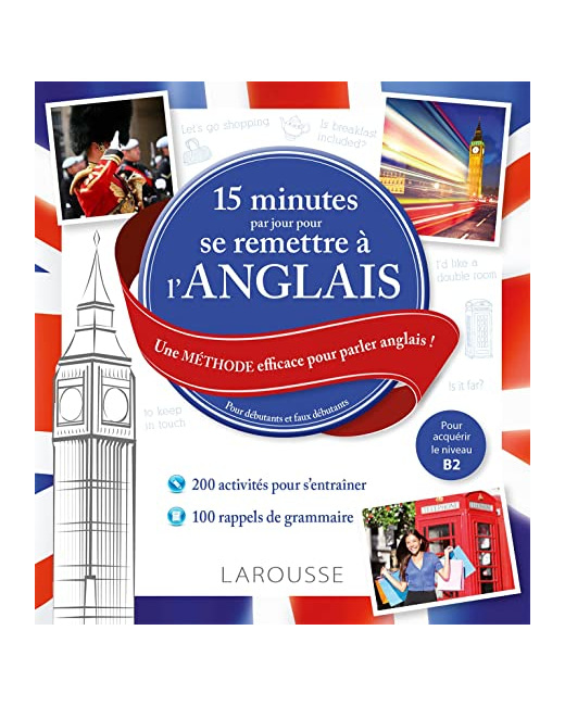 15 minutes par jour pour se remettre à l'anglais + CD