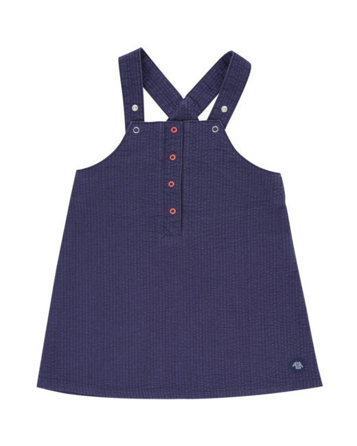 Robe salopette Bébé - coton - Jean