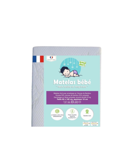Matelas berceau ou lit bébé 60x140