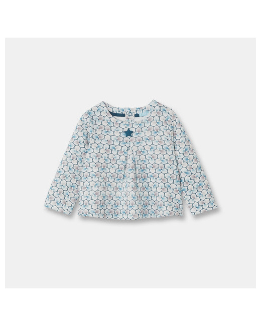 Top maille imprimé
