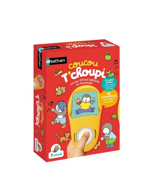 Jeu interactif Coucou T'choupi