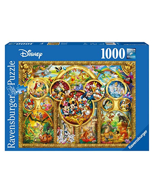Puzzle - Les plus beaux thèmes Disney - 1000 pièces