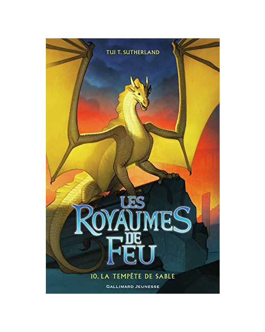 Livre Les Royaumes De Feu 10. La Tempete De Sable