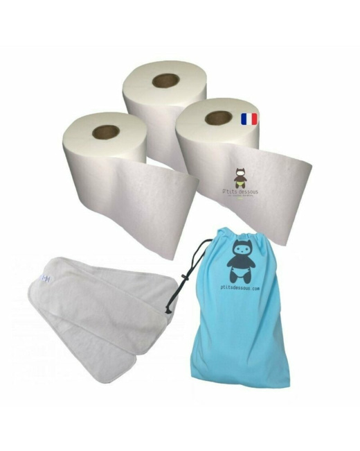 Kit avec sac à couches, 3 voiles de protection et 3 boosters