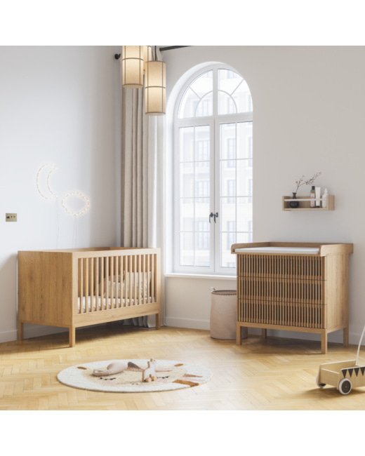 Chambre bébé évolutive 2 éléments Japandi