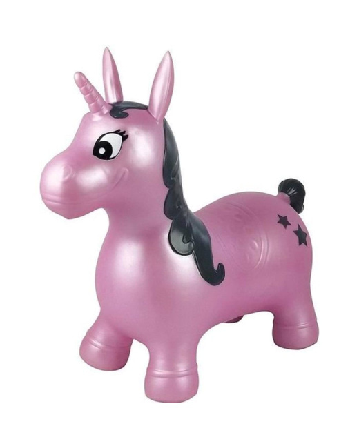 Licorne sauteuse gonflable