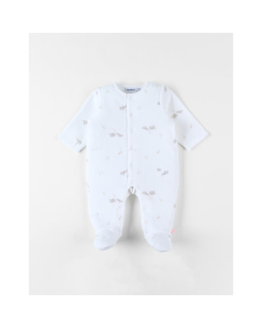 Pyjama velours Bali, Moka et Snow