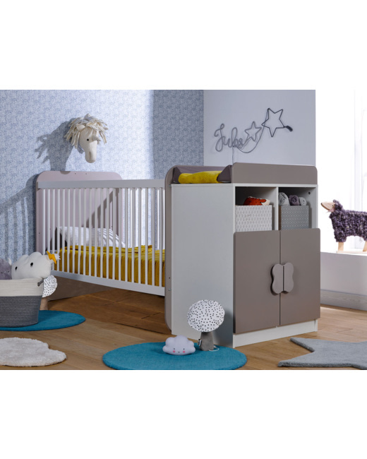 Lit bébé évolutif combiné Madrid 70x140