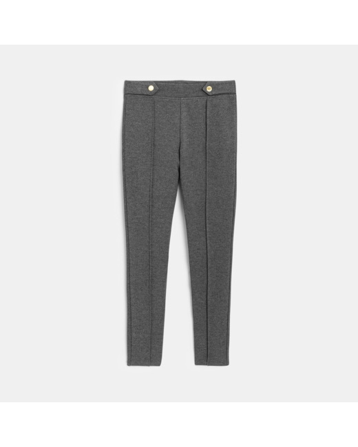 Jegging chic en jersey Milano gris fille