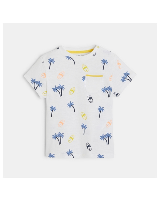 T-shirt palmiers et surf