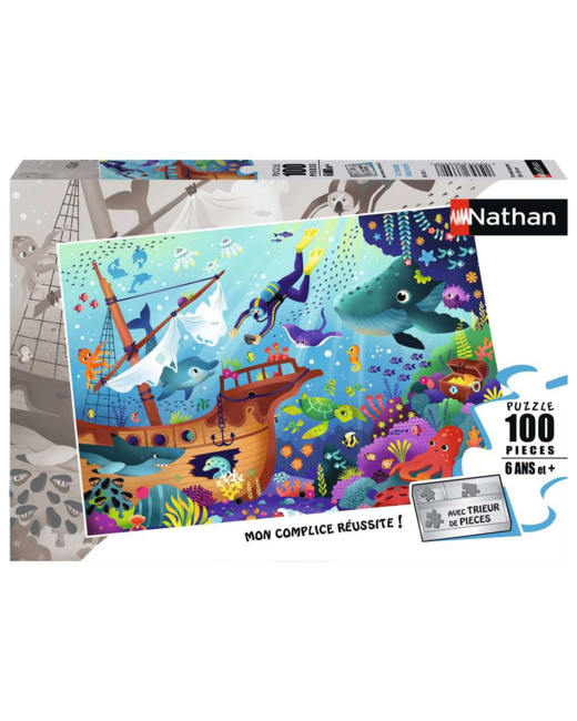 Puzzle Le monde sous-marin - de 6 ans