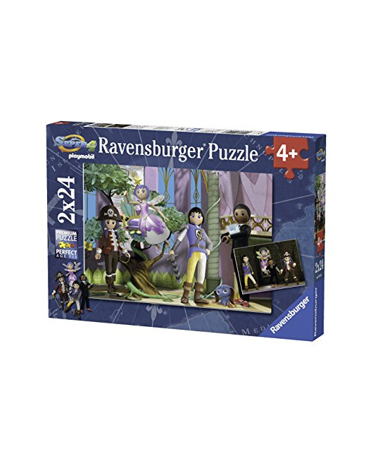 Puzzle - Super 4 - Playmobil - 2x24 pièces