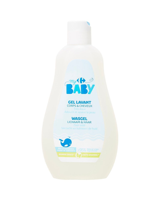 Gel lavant bébé corps & cheveux - 250ml