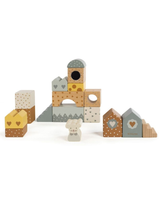 Blocs de construction en bois Poppy
