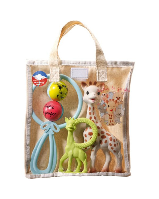 Sac cadeau Sophie la girafe 