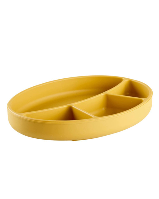 Assiette compartimentée silicone