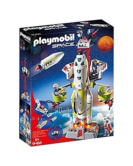 Playmobil Space - Fusée Mars avec plateforme de lancement