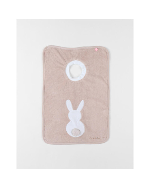 Bavoir éponge Funny Bali, Moka Snow