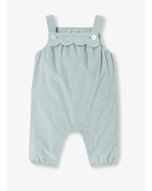 Salopette bébé fille en velours