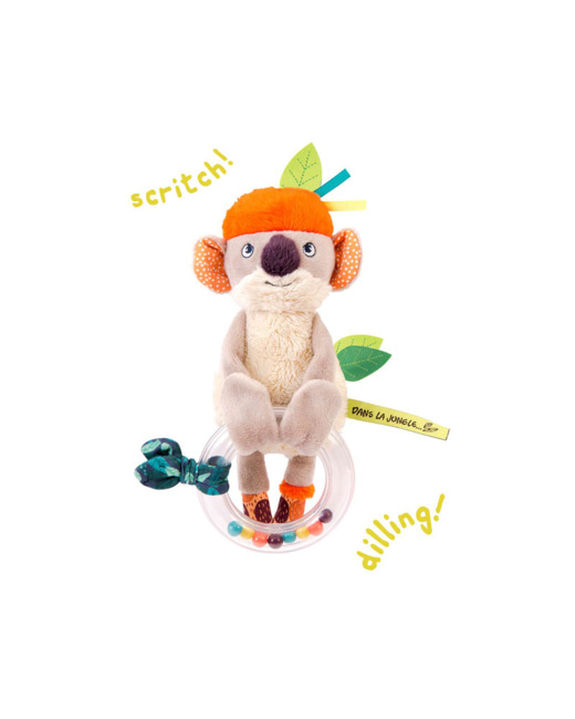 Hochet anneau billes koala Koco Dans la jungle