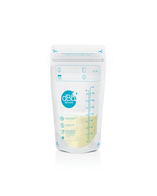 Sachet de conservation pour lait maternel