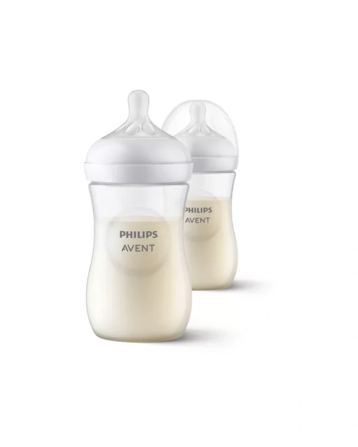 Lot de 2 biberons Natural à Réponse Naturelle 260ml