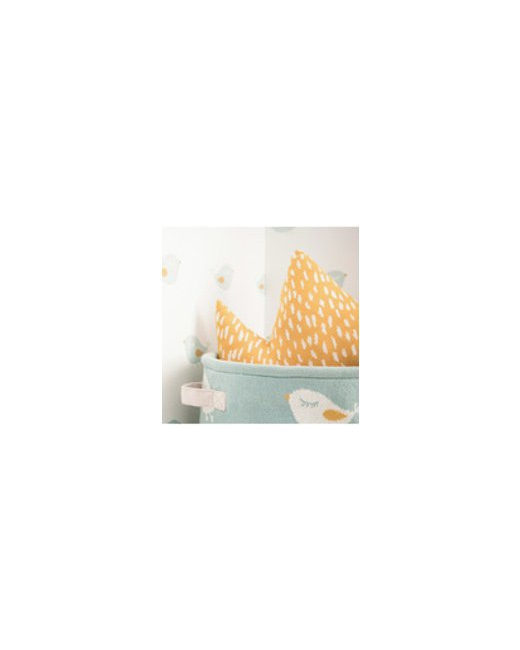 Coussin Jacquard BIO Charlie & Minouchka