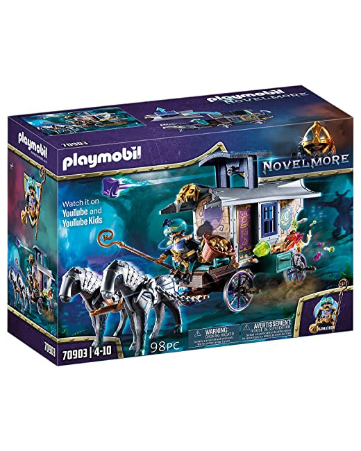 Playmobil Novelmore - Marchand et chariot