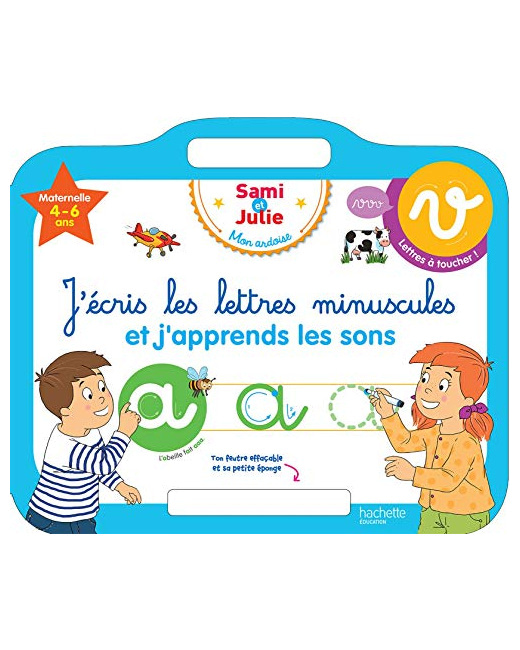 Sami et Julie - Ardoise J'écris les lettres minuscules 4-6 ans