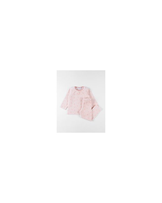 Pyjama  2 pièces imprimés libellules en velours