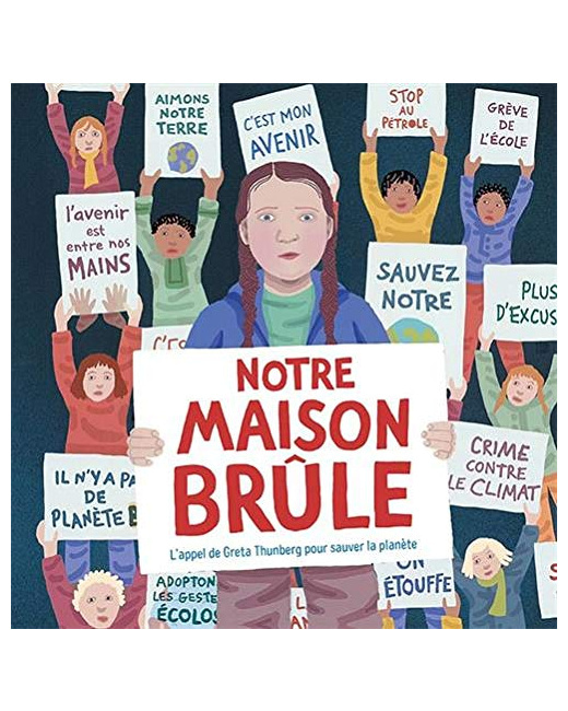 Livre Notre Maison Brule