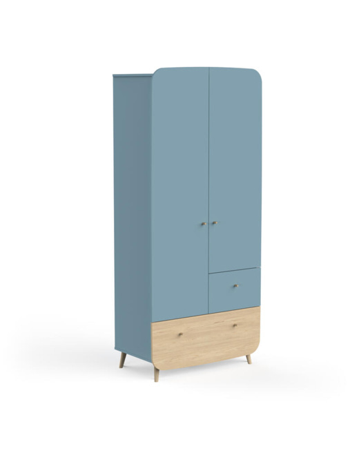 Armoire 2 portes 2 tiroirs Firmiana