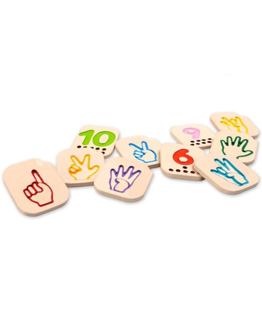 Apprendre les chiffres en signe