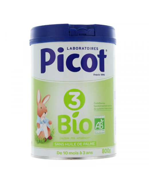 Lait croissance bio 3eme âge