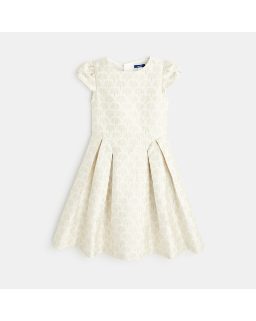 Robe de cérémonie beige fille