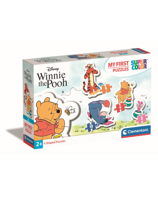 Puzzle Disney Winnie The Pooh - 1x3 + 1x6 + 1x9 + 1x12 pièces