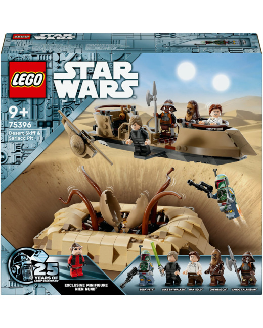 L’esquif du désert et la fosse du Sarlacc Star Wars