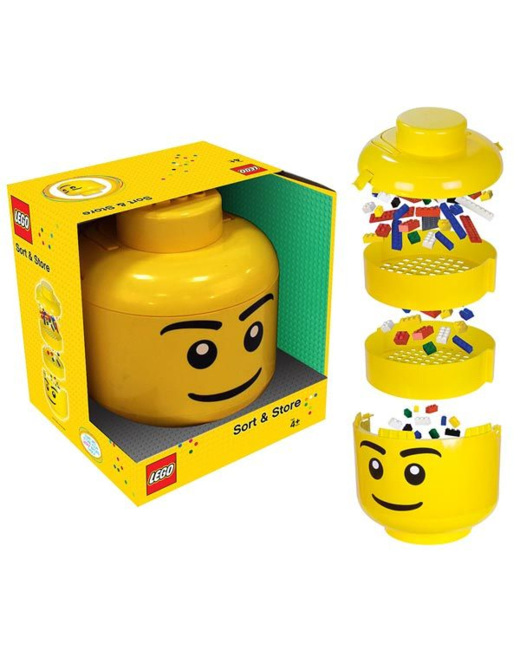 Tête Géante Sourire Trieur de Pièces
