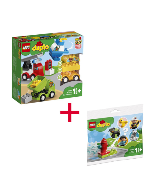 Lot  Mes premiers véhicules et 1 sachet sauvetage - DUPLO
