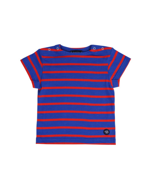 Marinière Baby - coton léger - Bic/Fire