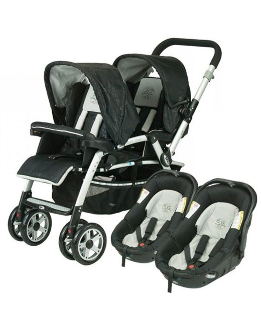 Poussette double jane powertwin pro avec cosy 2025