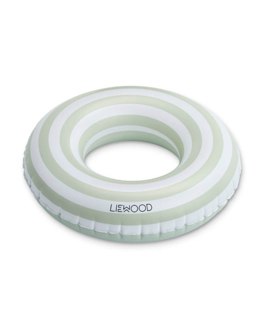 Bouée de bain Baloo Petite - Stripe Dusty mint / Creme