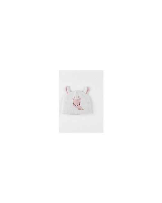 Bonnet girafe en tricot
