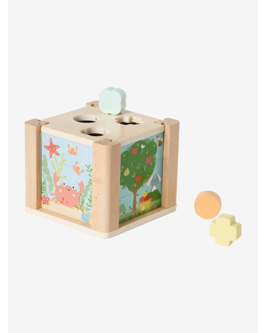 Cube d'éveil 2 en 1