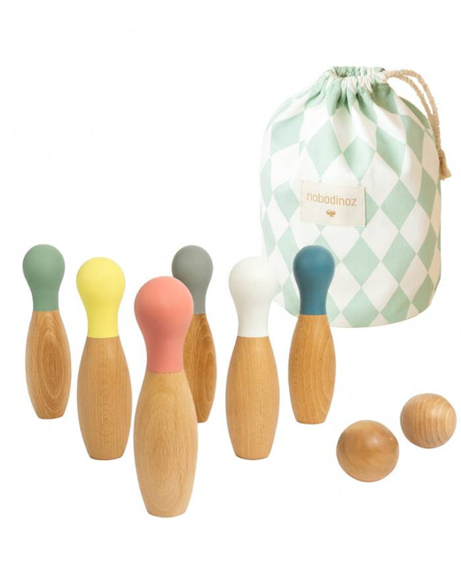 Jeu de quilles en bois