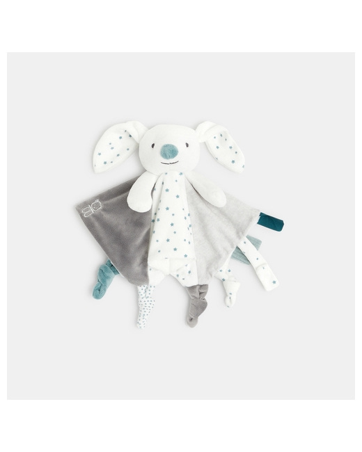 Doudou plat velours lapin